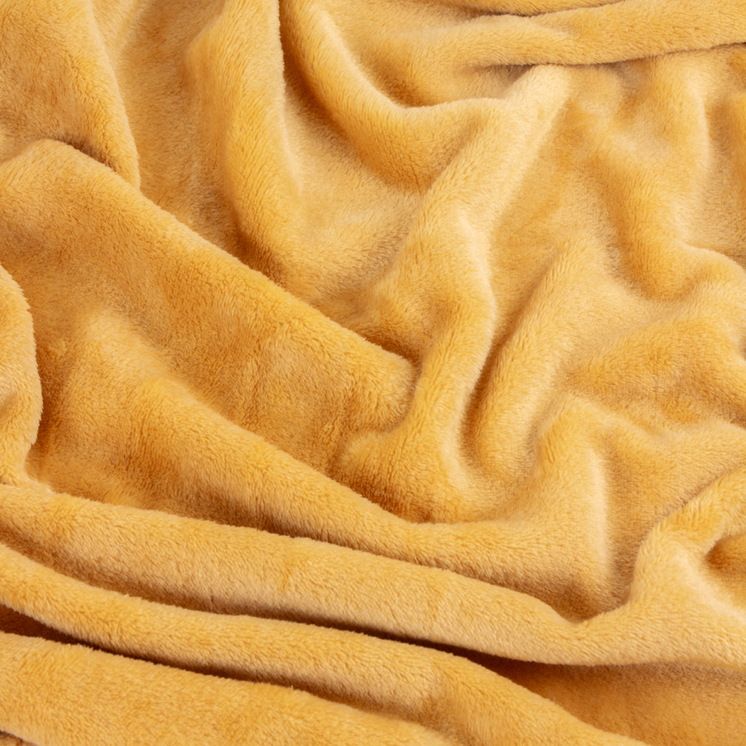 Harrow 140x180 Throw Ochre - image 3