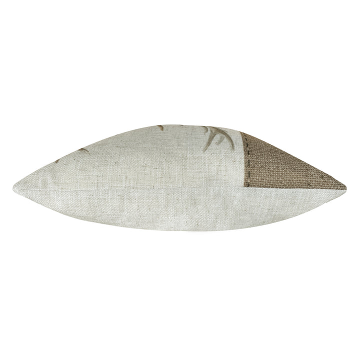HESSIAN STAG 43X43 C/C WHITE