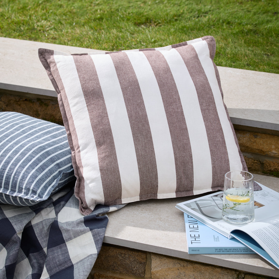 Hayle 50x50 Outdoor Cushion Case Chocolate - image 7