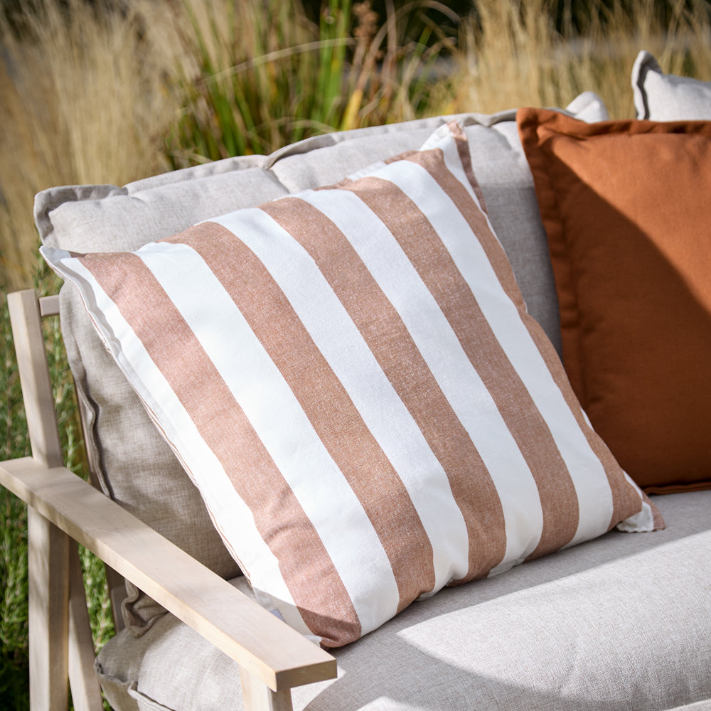 Hayle 50x50 Outdoor Cushion Case Pecan