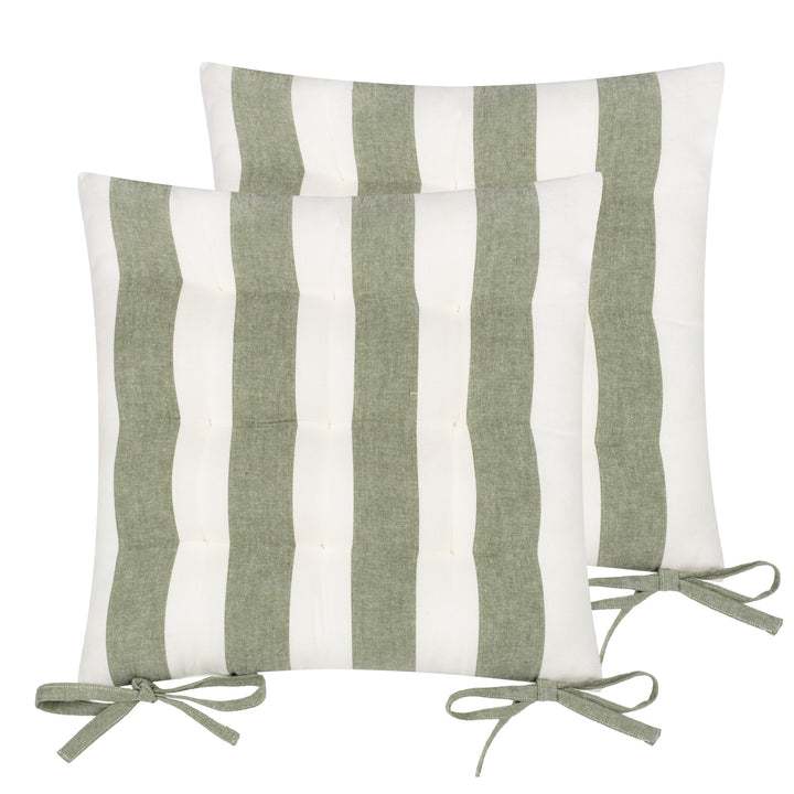 Hayle 2 Pack 40x40 Seat Pads Moss - image 2