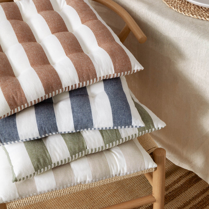 Hayle 2 Pack 40x40 Seat Pads Natural - image 7