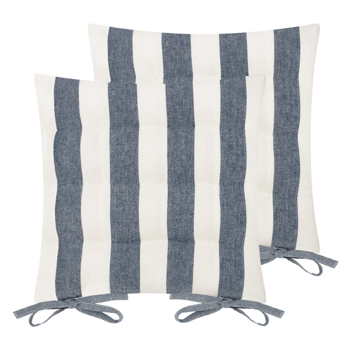 Hayle 2 Pack 40x40 Seat Pads Navy - image 2