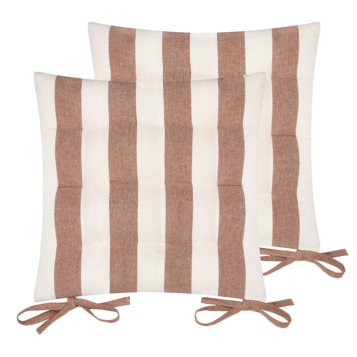 Hayle 2 Pack 40x40 Seat Pads Pecan - image 2