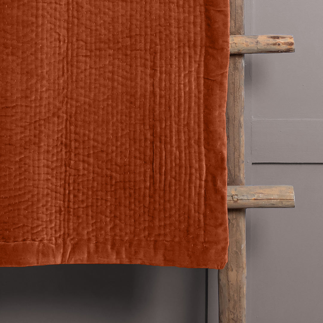 HAZE VELVET 140X220 THROW SUNSET