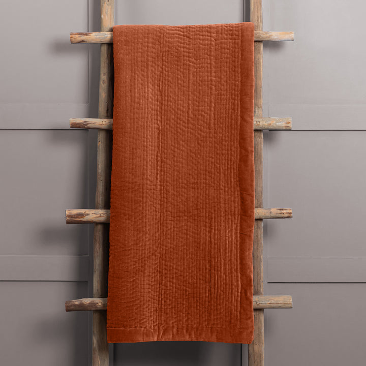 HAZE VELVET 140X220 THROW SUNSET