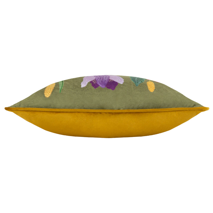 HOUSE OF BLOOM CELANDINE 43X43 CUSHION CASE OLIVE