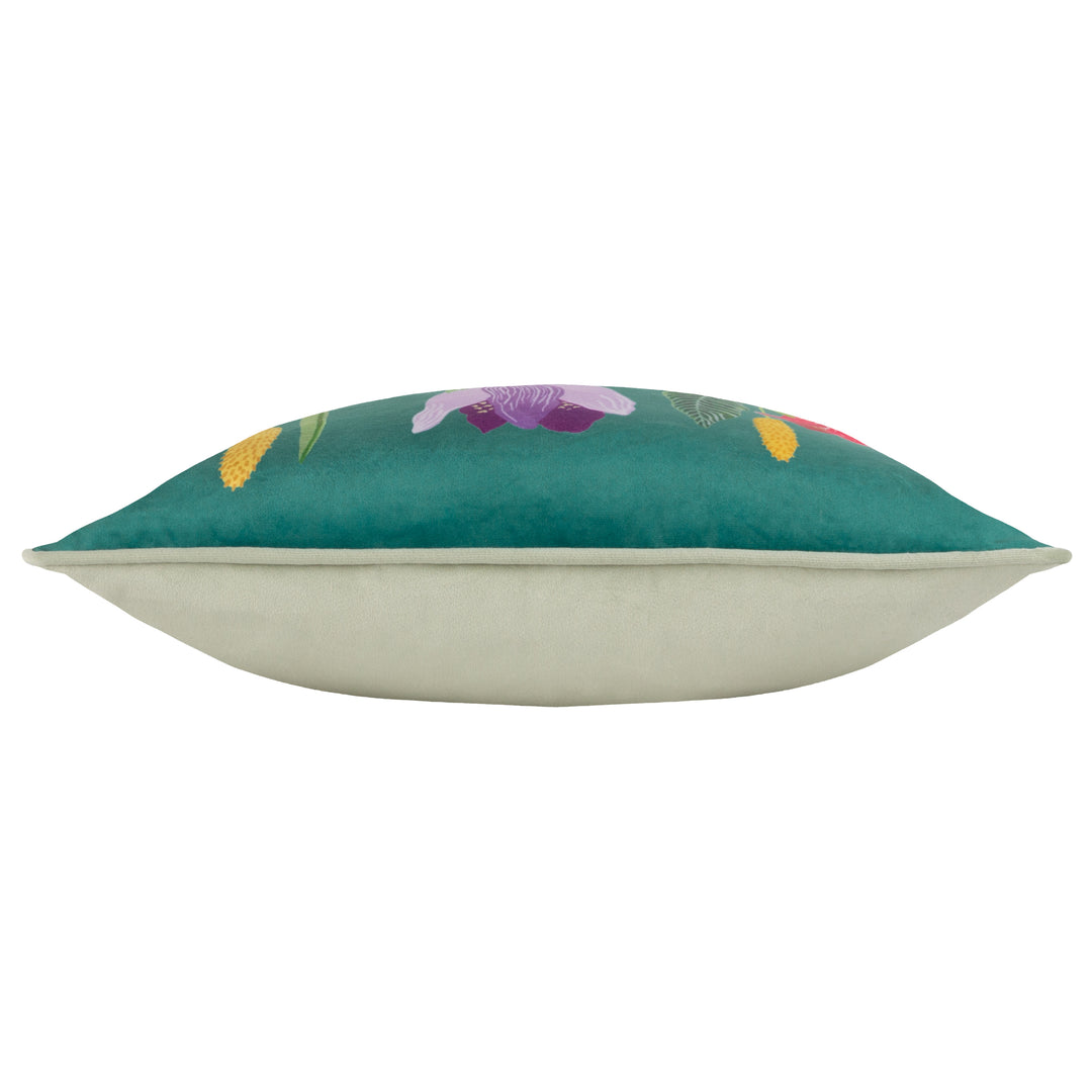 HOUSE OF BLOOM CELANDINE 43X43 CUSHION CASE TEAL