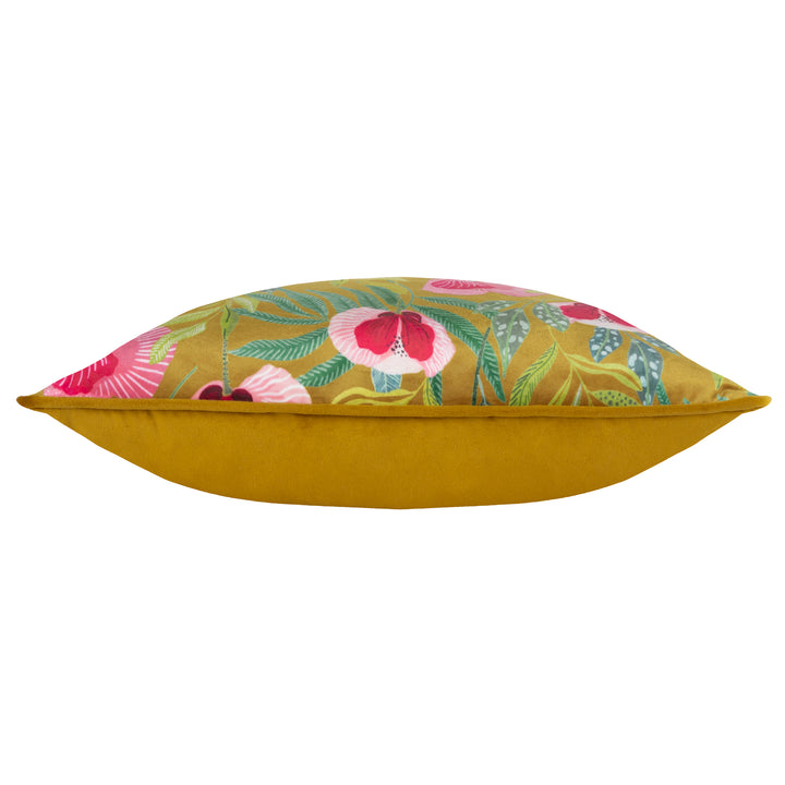 HOUSE OF BLOOM POPPY 43X43 CUSHION CASE SAFFRON