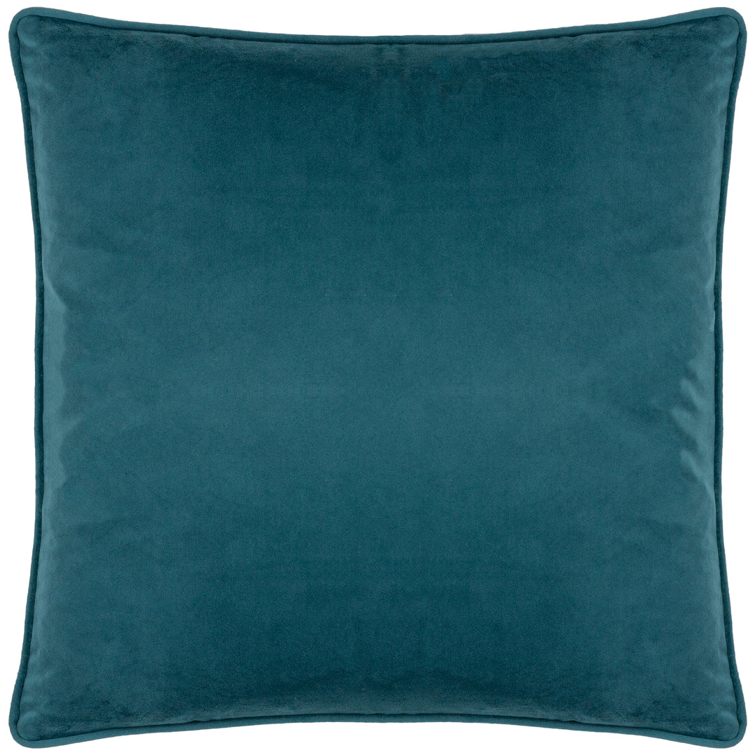 HOUSE OF BLOOM POPPY 43X43 CUSHION CASE TEAL