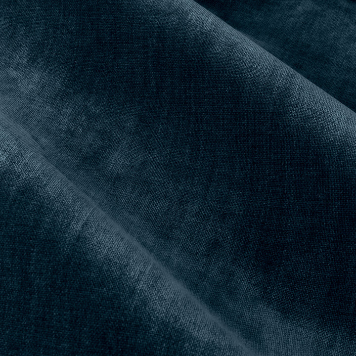 Heavy Chenille Blackout 168x183 Pencil Pleat Curtains Navy - image 4
