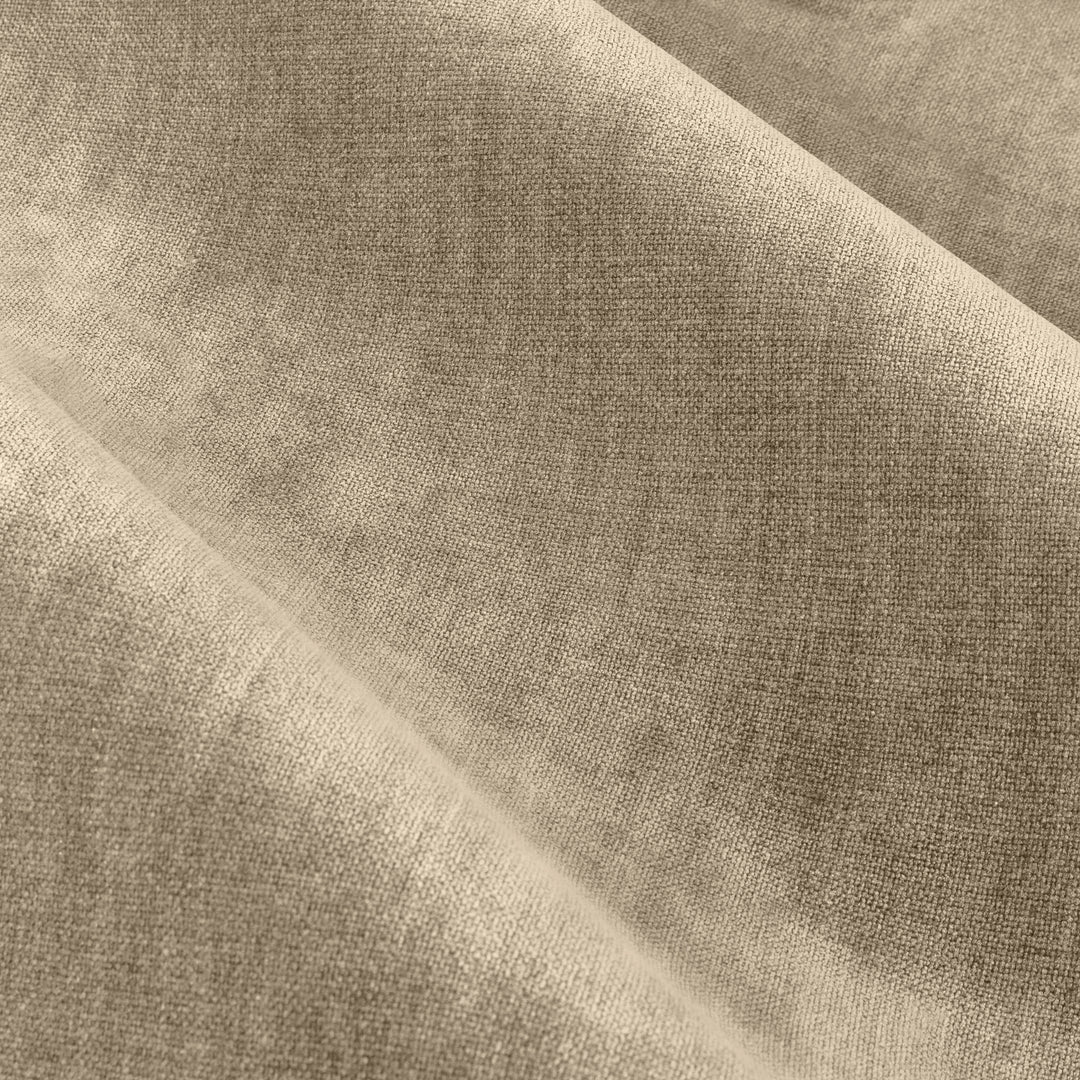 Heavy Chenille 117x183 Pencil Pleat Curtain Natural - image 5