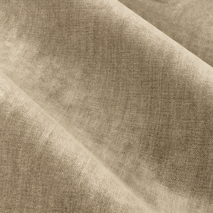 HEAVY CHENILLE 229X183 PENCIL PLEAT CURTAIN NATURAL