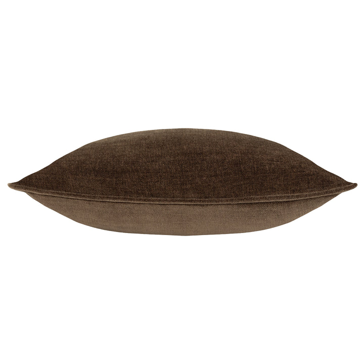 HEAVY CHENILLE 50X50 CUSHION CASE BROWN