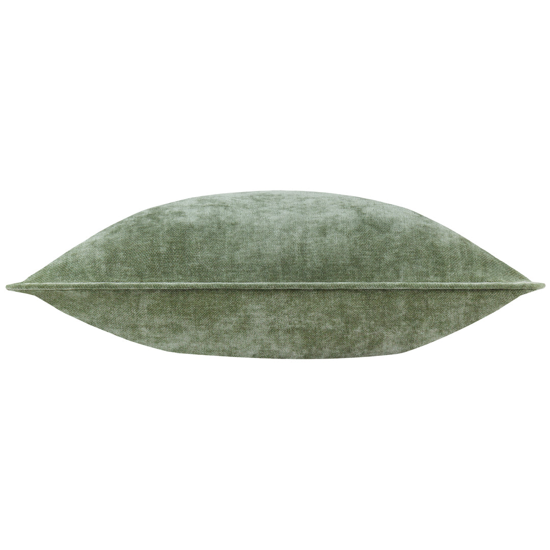HEAVY CHENILLE 50X50 CUSHION CASE EUCALYPTUS