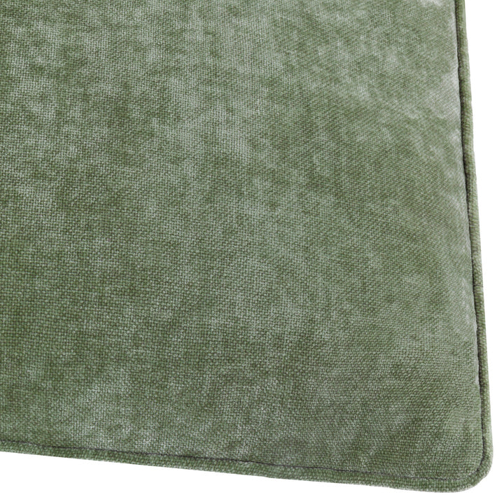 HEAVY CHENILLE 50X50 CUSHION CASE EUCALYPTUS