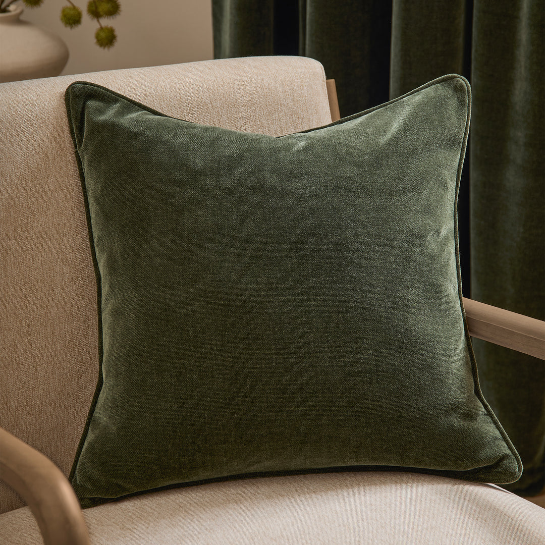 Heavy Chenille 50x50 Cushion Case Cushions Lichen