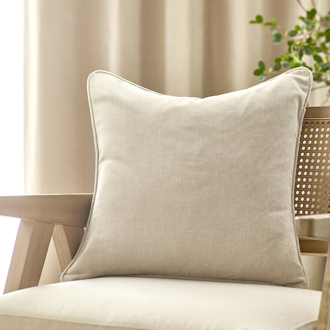 Heavy Chenille 50x50 Cushion Case Linen