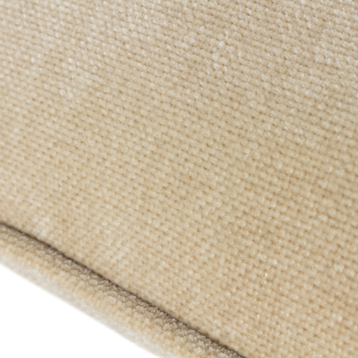 HEAVY CHENILLE 50X50 CUSHION CASE NATURAL