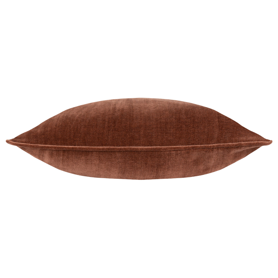 HEAVY CHENILLE 50X50 CUSHION CASE NUTMEG