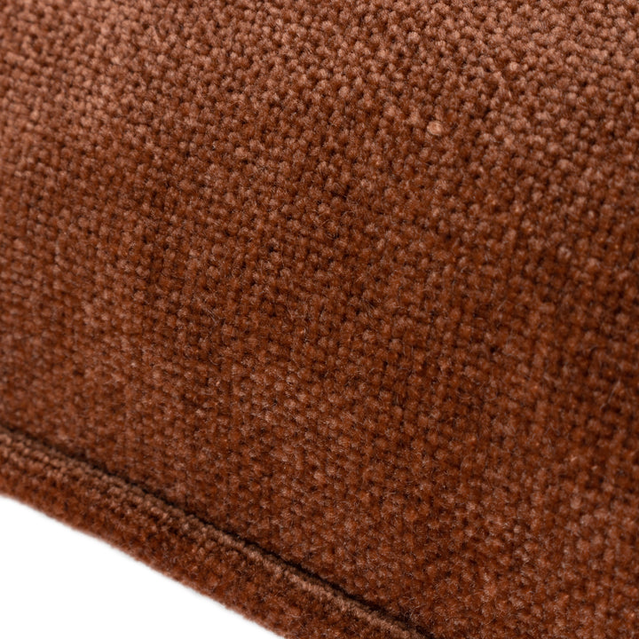 HEAVY CHENILLE 50X50 CUSHION CASE NUTMEG