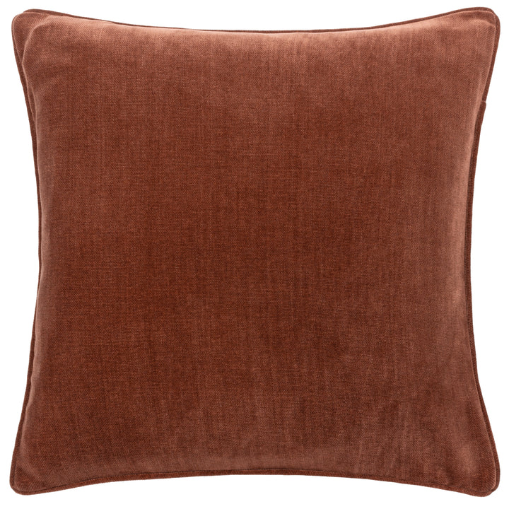 HEAVY CHENILLE 50X50 CUSHION CASE NUTMEG