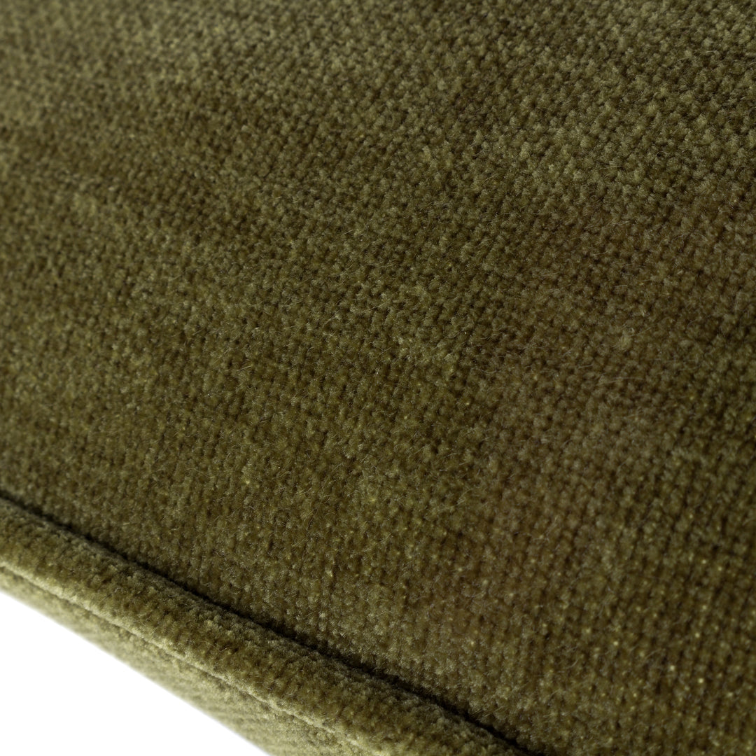 HEAVY CHENILLE 50X50 CUSHION CASE OLIVE