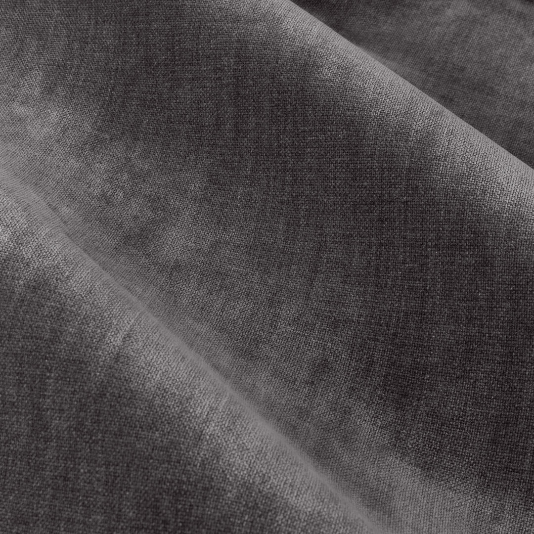 HEAVY CHENILLE 168X229 EYELET CURTAIN CHARCOAL