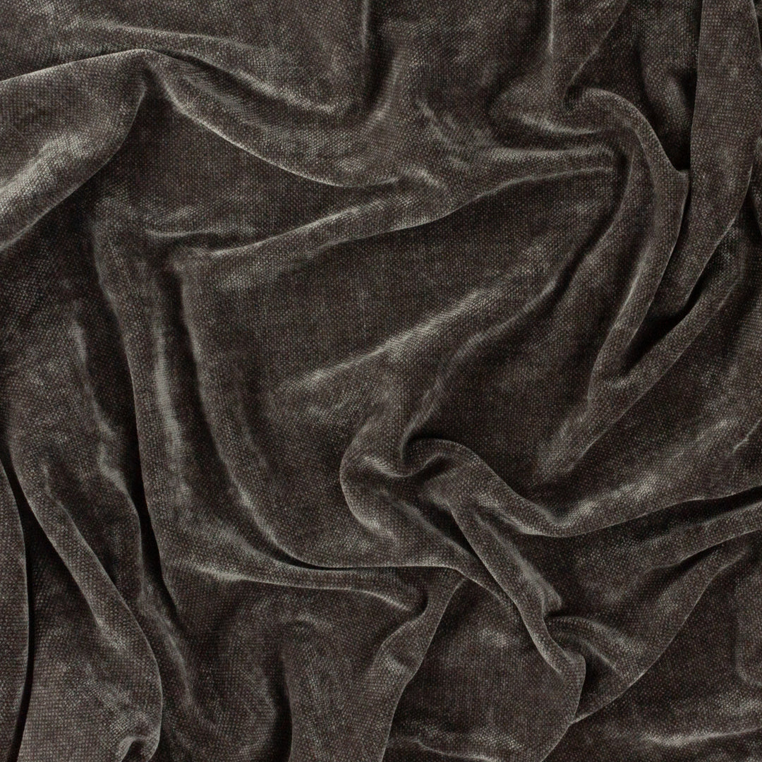 Heavy Chenille 130x180 Throw Charcoal - image 3