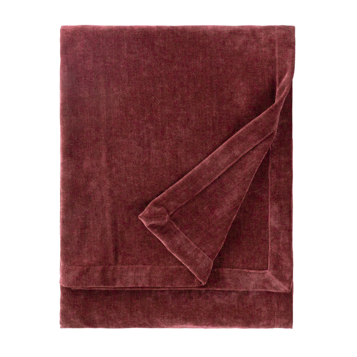 Heavy Chenille 150x200 Throw Beetroot