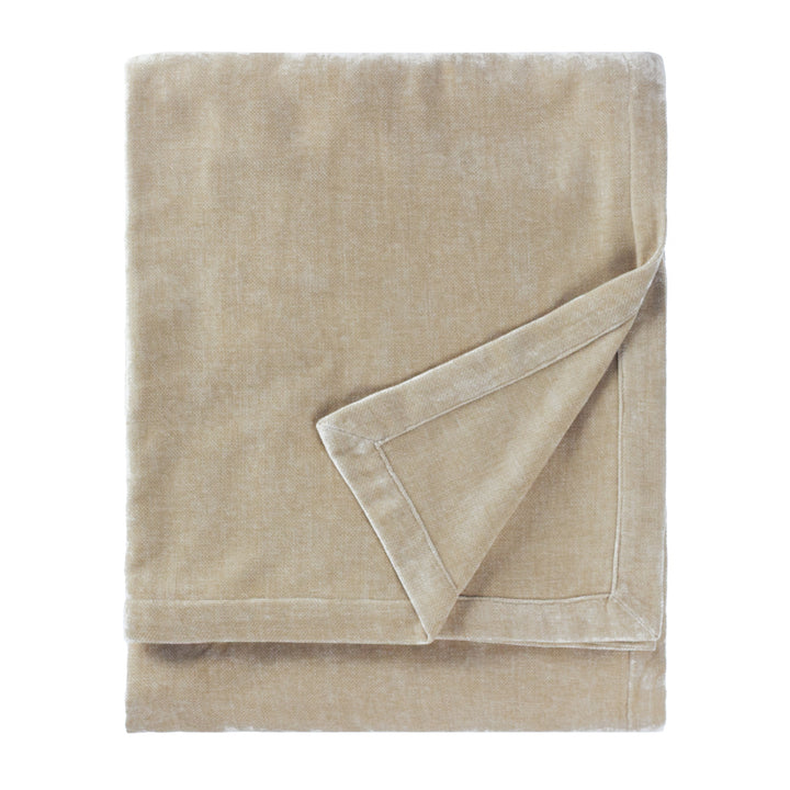 Heavy Chenille 150x200 Throw Linen