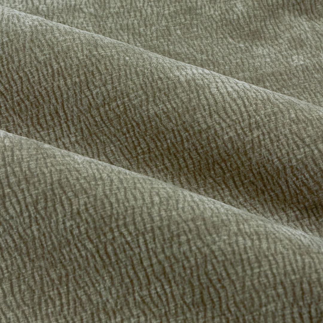 Heath Washed Velvet 117x183 Pencil Pleat Curtains Eucalyptus - image 5