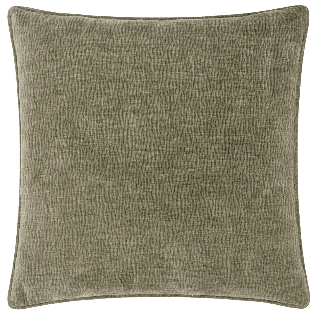 Heath Washed Velvet 50x50 Cushion Case Eucalyptus - image 2