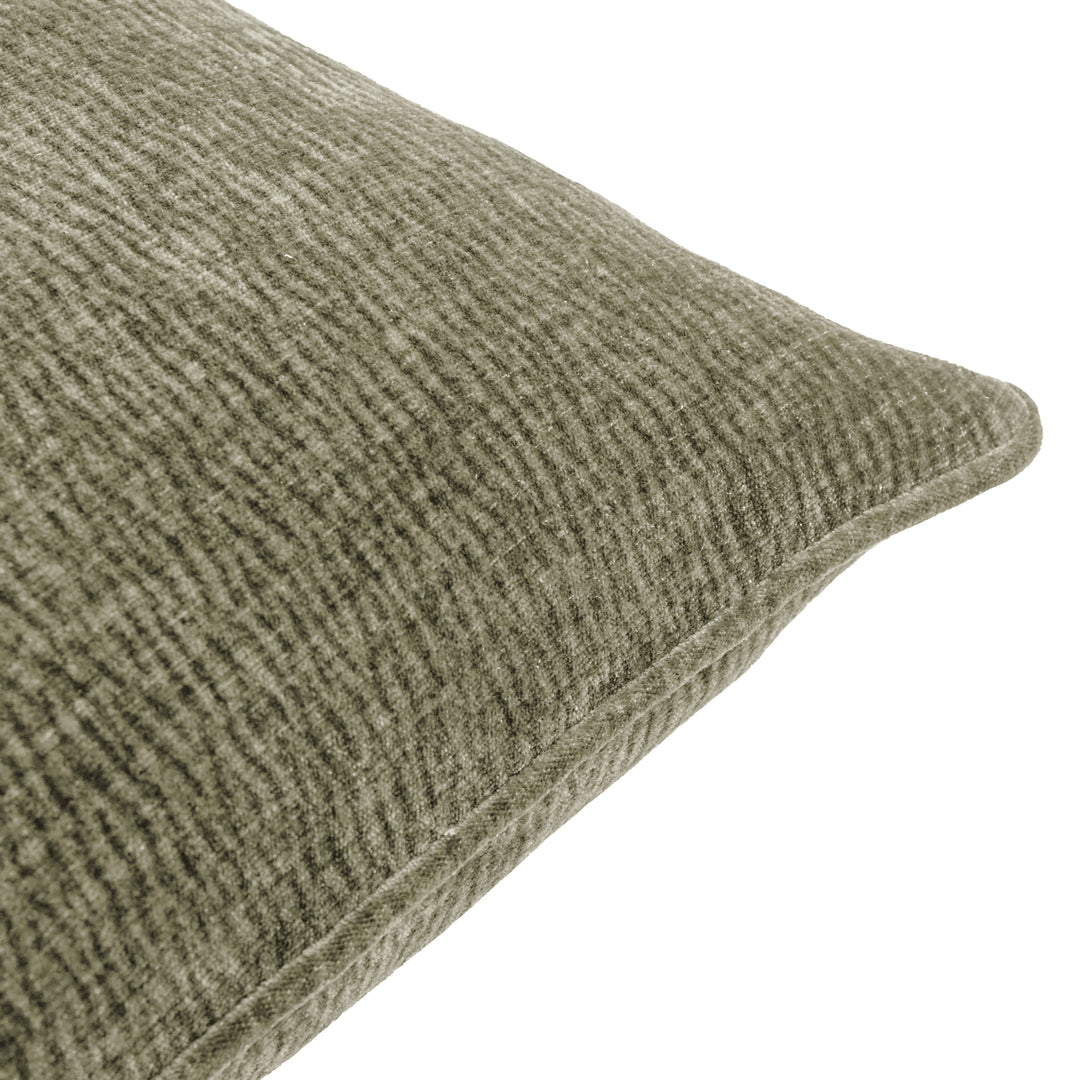 Heath Washed Velvet 50x50 Cushion Case Eucalyptus - image 3