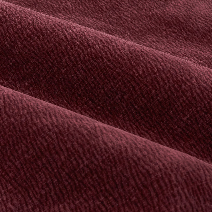 Heath Washed Velvet 229x229 Eyelet Curtains Beetroot - image 5