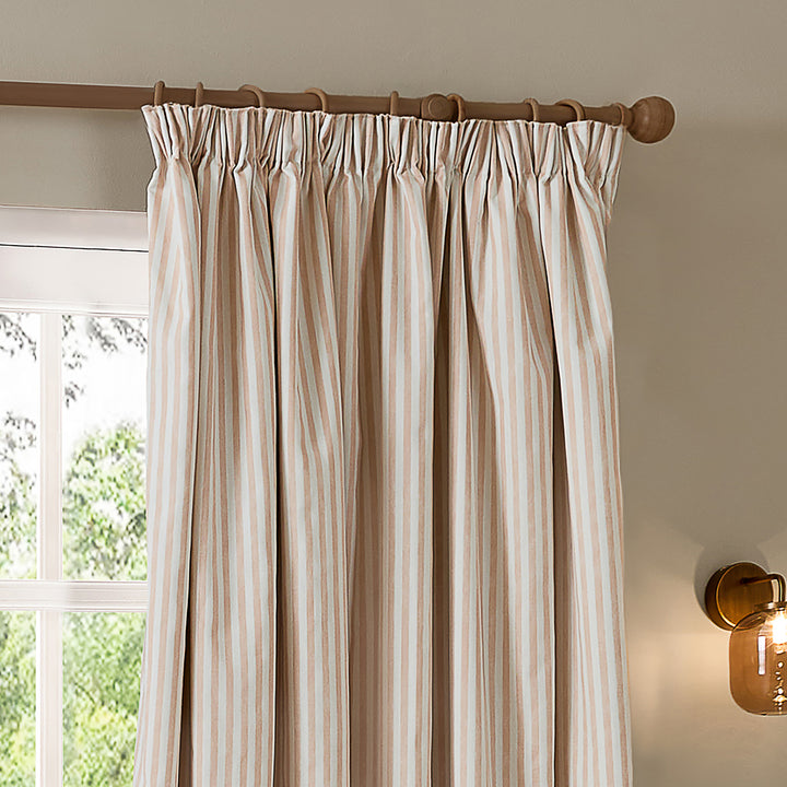 Hebden Blackout 117x137 Pencil Pleat Curtains Blush - image 3