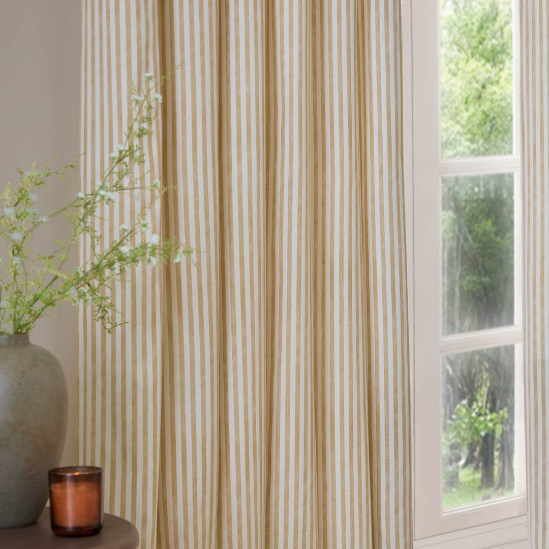 Hebden Blackout 229x183 Pencil Pleat Honey Yellow - image 2