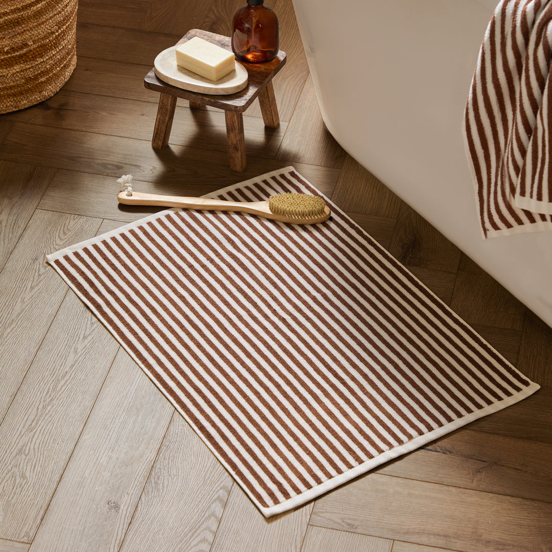 Hebden 50x70 Bath Mat Pecan