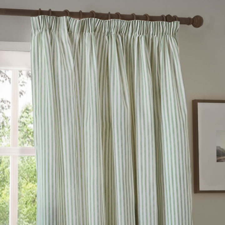 Hebden 229x137 Pencil Pleat Curtains Eucalyptus - image 3