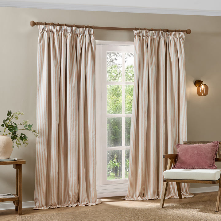 Hebden 229x229 Pencil Pleat Curtains Blush - image 4