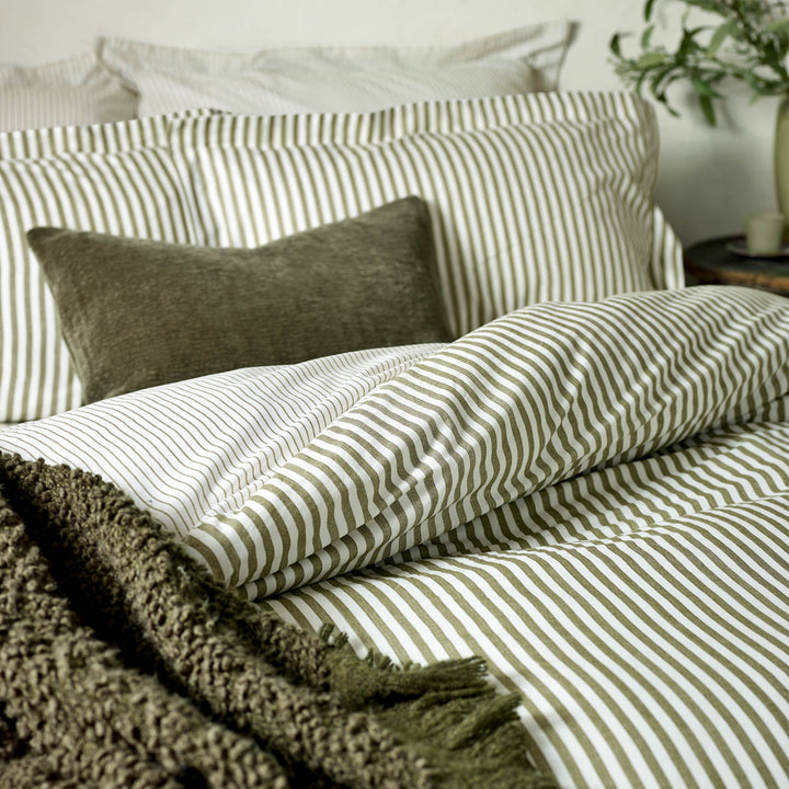 Hebden Single Duvet Set Olive - image 2