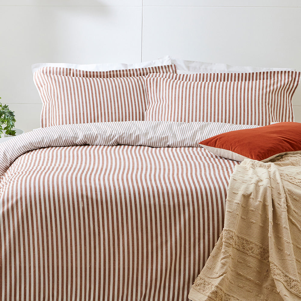 Hebden Double Duvet Set Pecan - image 2