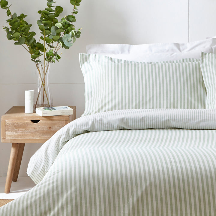 Hebden King Size Duvet Set Eucalyptus - image 2