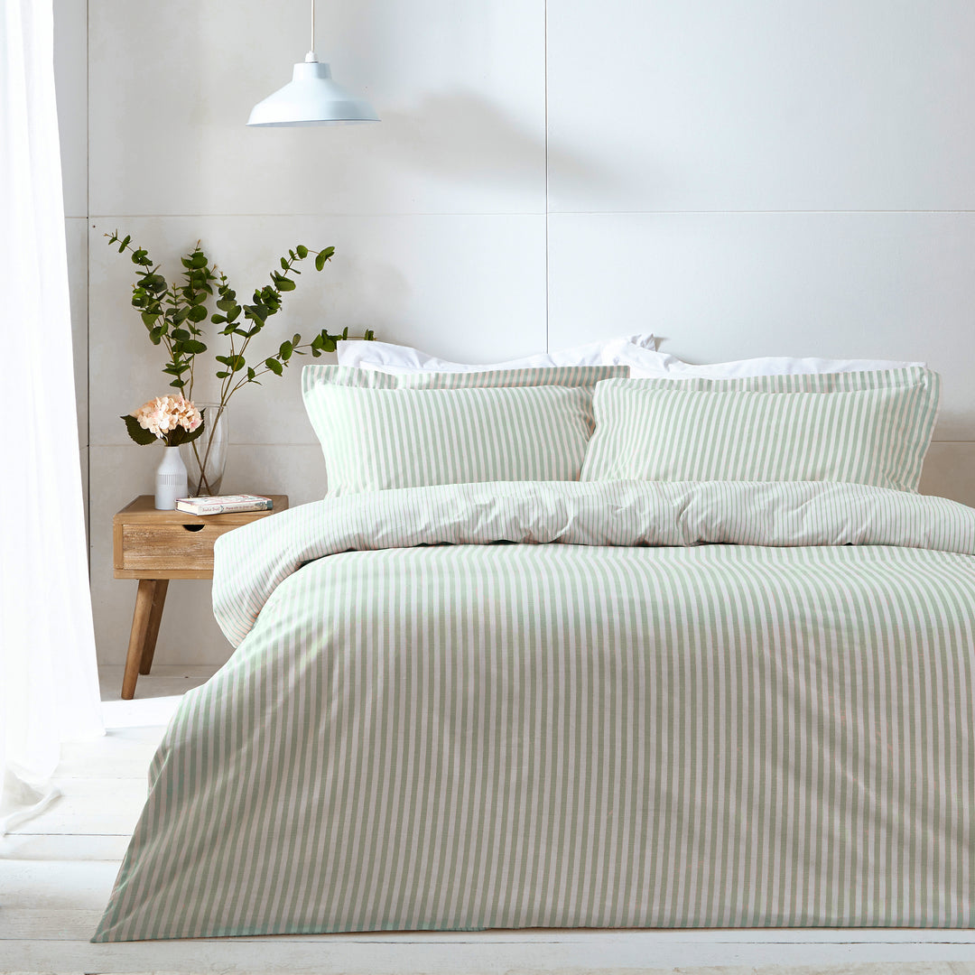 Hebden King Size Duvet Set Eucalyptus - image 4
