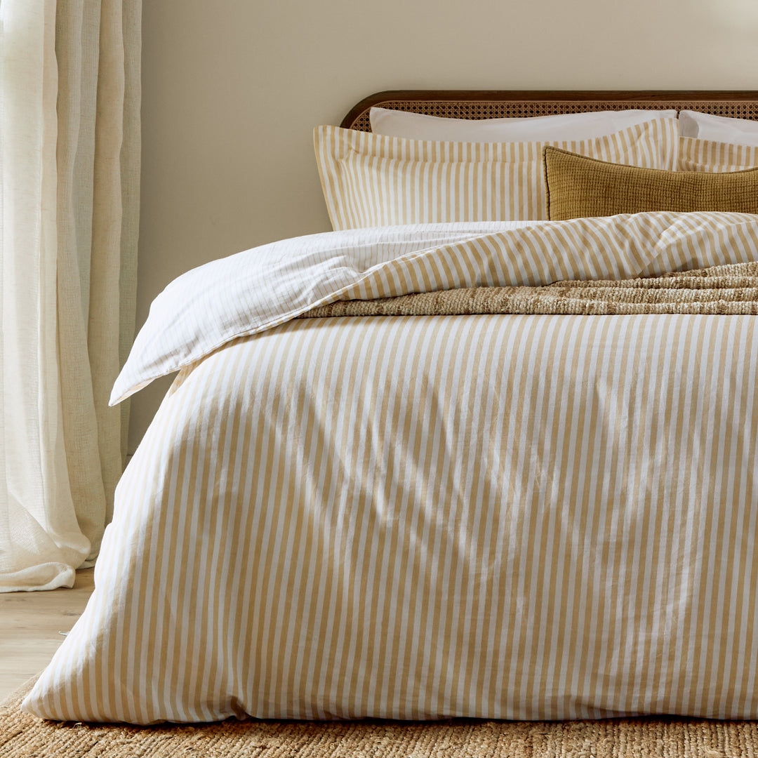 Hebden King Duvet Set Honey Yellow - image 3