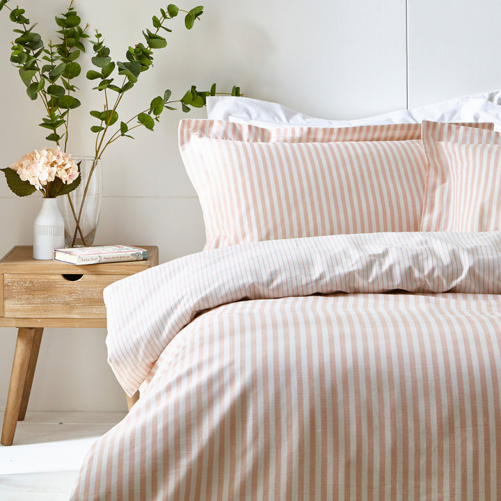 Hebden Super King Size Duvet Set Blush - image 3
