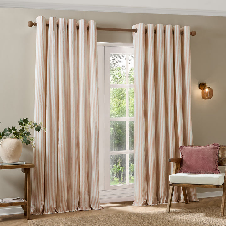Hebden 168x229 Eyelet Curtains Blush - image 4
