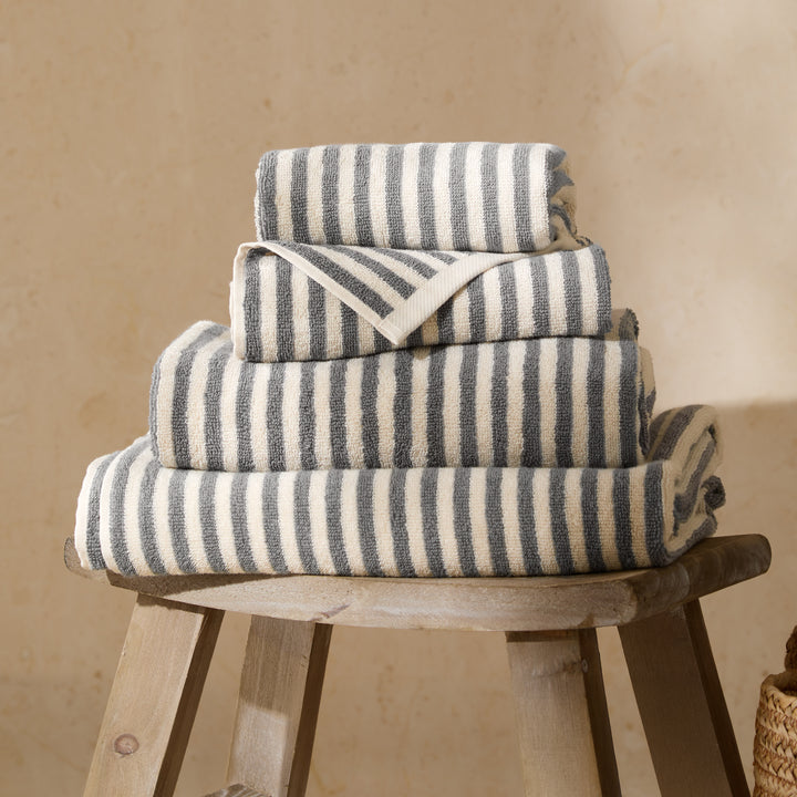 Hebden 100x180cm XL Bath Sheet Towel Grey