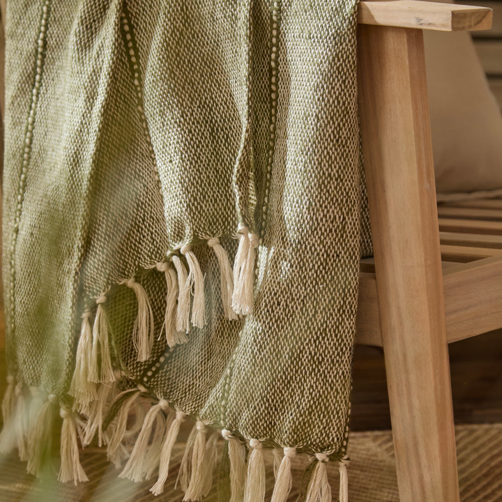 Hedon 130x180 Outdoor Throw Moss - image 3