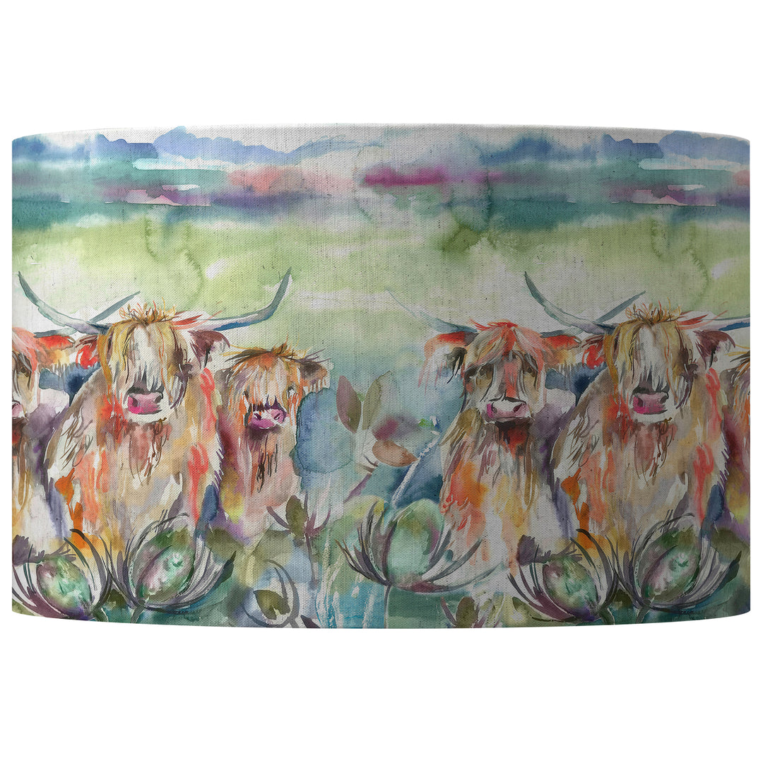 HEILAN HERD EVA 30X21CM LAMPSHADE LINEN
